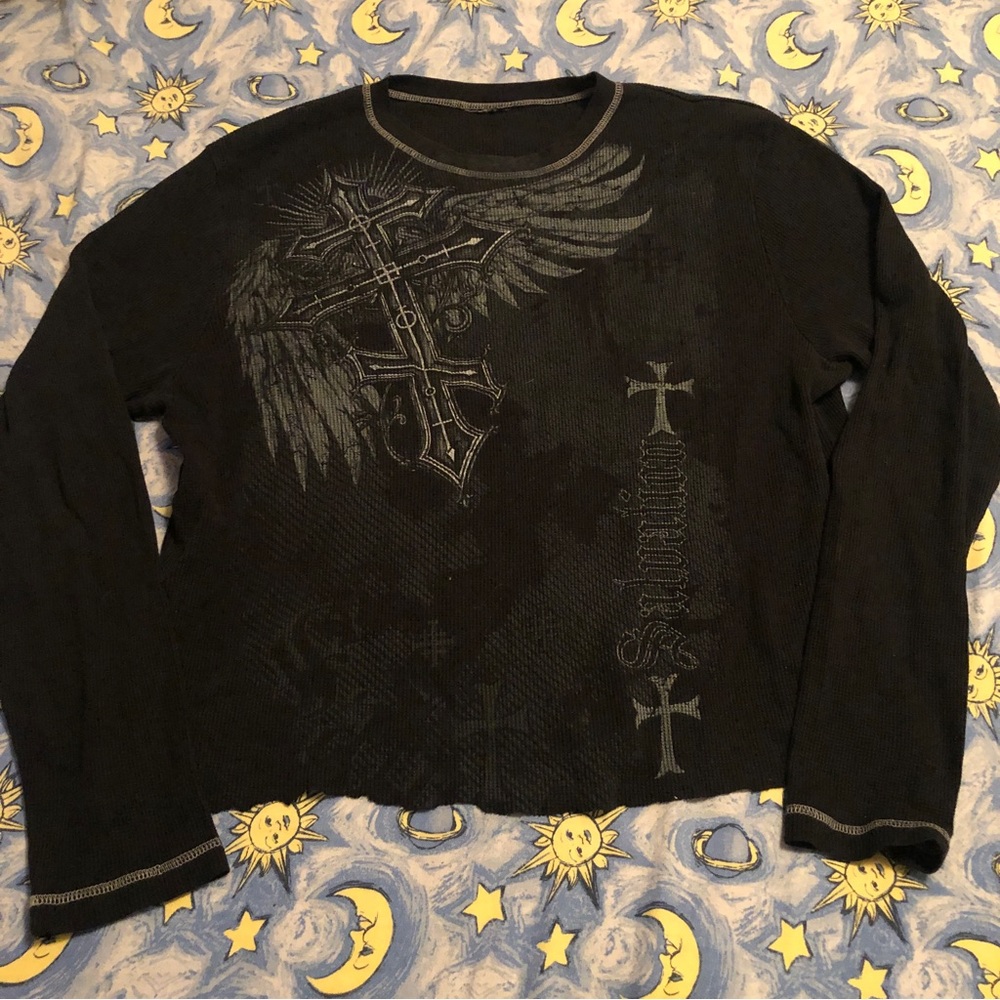 Y2K cross long sleeve!